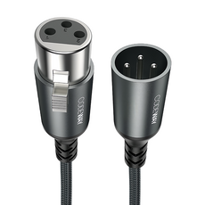 CODEWAY XLR 卡農麥克風線 專業音響傳輸線 5m, 單一商品, 1條