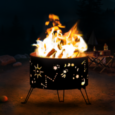 comet 戶外折疊式星光焚火台 大型 + 收納袋, 1個