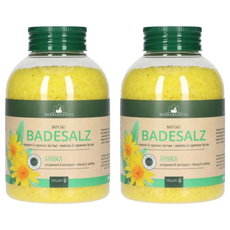 Herbamedicus 泡澡浴鹽 山金車 575g -草本舒緩放鬆身心, 2瓶