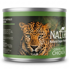 NATURAL10 PLUS 無穀原野主食罐, 鮮蔬嫩雞, 185g, 1罐