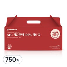 참앤들황토농원 NFC 착즙원액 100% 석류즙, 70ml, 750개