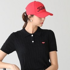 Pippin 女款麻花愛心領針織衫 112210