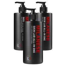 Milanese Skin Lab 男性全效合一護膚品 大容量, 500ml, 3個