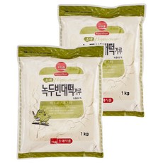 Choya Foods，請參閱綠豆Bindaetteok粉, 1kg, 2個