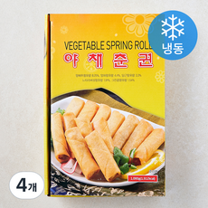 랜시 야채춘권 72 (냉동), 1.08kg, 4개