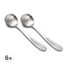 홈애니 화채 스푼, 돼지, 2종, 6개