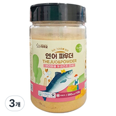 주오 강아지 동결건조 연어 파우더, 100g, 3개