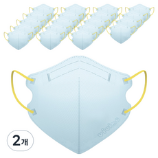 KREAL BBMUMU 兒童用口罩, 冰藍色, 2個, 20入