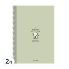 모닝글로리 4500 A4 연습장, 랜덤발송, 2개 랜덤발송, 2개