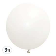 Sempertex J-Balloon 90cm 大型氣球, 3個, 005 白色
