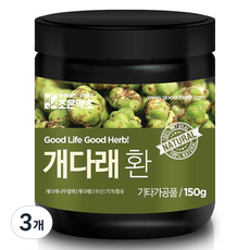 조은약초 프리미엄 개다래환, 3개, 150g