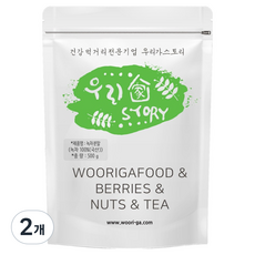 wooriga. 綠茶粉, 500g, 2個, 1入