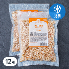 바다원 국내산 참새우 (냉동), 100g, 1개입, 12개