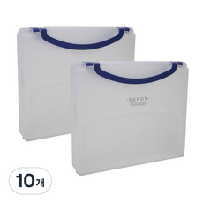 手提文件盒 5cm, 白色, 10個