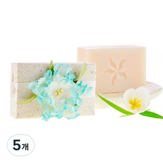 純皮脂椰子手工溫泉皂白姜百合花香, 100g, 5個