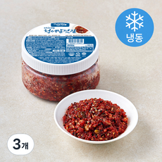 어와란 씨앗비빔 청어알 젓갈 (냉동), 350g, 3개