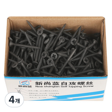 皿頭黑色螺絲 1kg, 4個