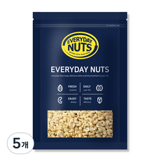 에브리데이넛츠 구운캐슈너트, 400g, 5개