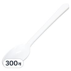 생활미소 위생수저 개별포장 화이트, 1개입, 300개