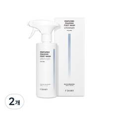 에프다이어리 퍼퓸 포밍 풋워시 코지윈터향 400ml, 1개입, 2개
