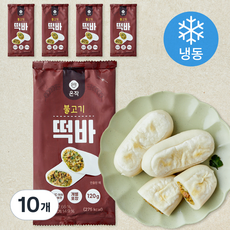 온작 불고기 떡바 (냉동), 120g, 1개입, 10개
