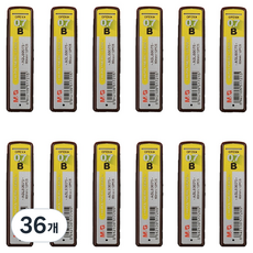 엠앤지 하이 폴리머 샤프심 B, 36개, 0.7mm