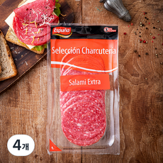 에스푸나 살라미 엑스트라 슬라이스, 100g, 4개