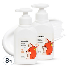 케이맘 처음 베이비 로션, 225ml, 8개