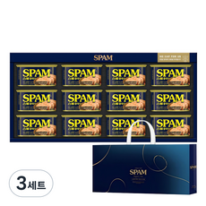 스팸 선물세트 6호 + 쇼핑백, 3세트, 2.4kg