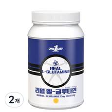 원데이뉴트리션 리얼 엘 글루타민, 2개, 500g