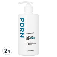 더마펌 인텐시브 PDRN 바디워시 그린 무화과향, 2개, 500ml