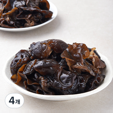 초록들 불린 목이버섯, 1kg, 4개