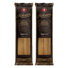 Molisana 茉莉 義大利全麥直麵 100%杜蘭小麥 傳統石臼慢磨製粉, 500g, 2包