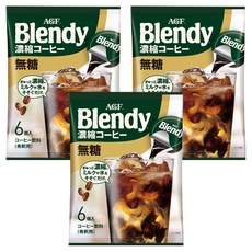 블랜디 포션커피 블랙, 18g, 6개입, 3개
