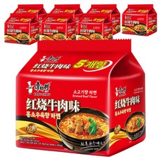 캉스푸 홍소우육향 라면 106g, 40개