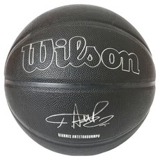 윌슨 NBA Player 에버그린 지아니스 농구공, WZ4026701XB, 1개