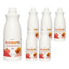 엔칸토 허니자몽블랙티 음료베이스, 6개, 1.8kg