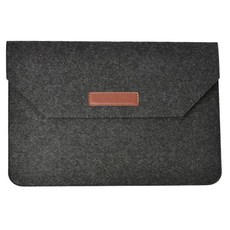 特別商店 簡約毛氈iPad平板電腦保護套, 深灰色, 1個