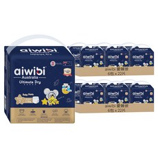 aiwibi 愛薇彼 夜用甄柔瞬吸褲型紙尿褲 18kg以上, 264片, XXXL