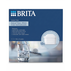 BRITA MAXTRA PRO ALL-IN-ONE 濾芯 12顆, 白色, 1個