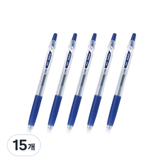 PILOT 百樂 果汁中性筆 0.38mm, 藍黑色, 15個