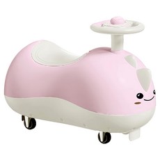 CHING-CHING 親親 QQ龍學步滑行車/嚕嚕車 RT-988, 適用於2-5歲兒童，ABS無毒塑料，靜音萬向輪, 1個, 粉紅色