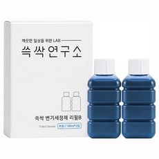 SskSsakLab 廁所清潔除臭自動馬桶清潔劑補充包B, 2個, 100ml