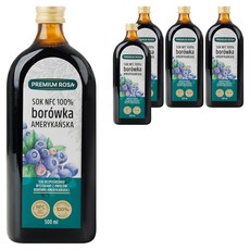 프리미엄로사 블루베리 원액 즙, 500ml, 5개 500ml, 5개
