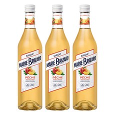 마리브리자드 피치 시럽, 700ml, 3개