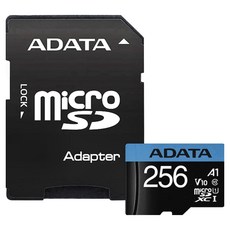 ADATA 威剛 MicroSDXC10 U1/A1 記憶卡, 256GB, 1個