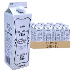 HOMER 伯爵紅茶, 1L, 12瓶