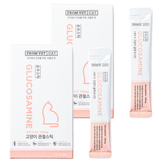 프롬벳 고양이 순수스틱 영양제, 12회분, 뼈/관절강화, 2개