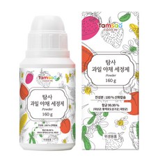 Tamsaa 蔬果清潔粉, 160g, 1個