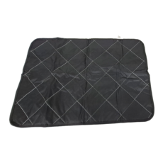 Wow Wow 牛津布寵物防水墊 - 黑色, 1個